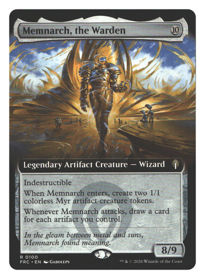 Memnarch, the Warden (Extended Art)
