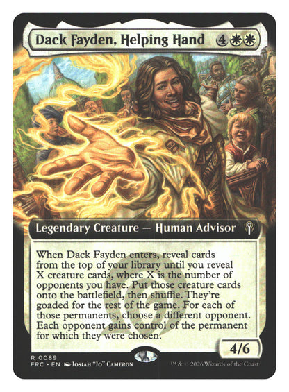Dack Fayden, Helping Hand (Extended Art)
