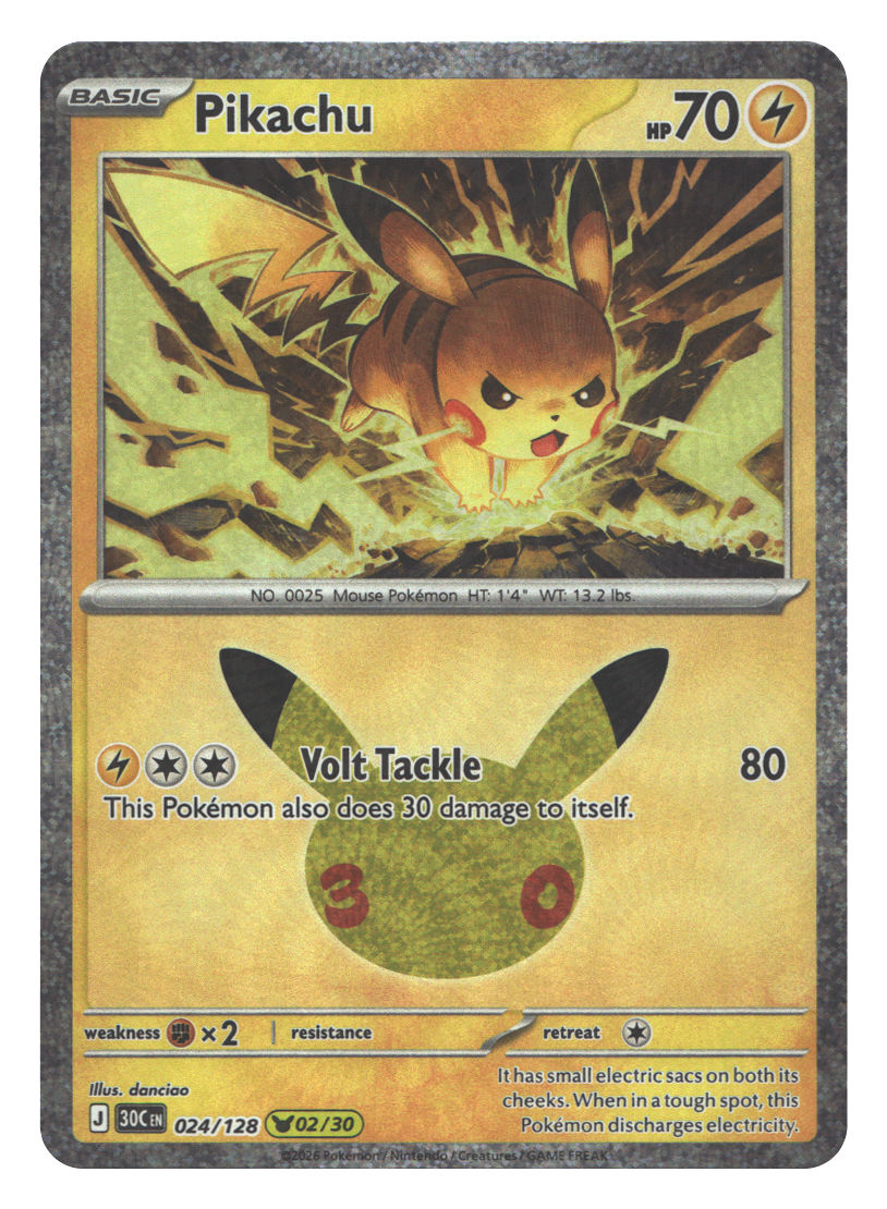 Pikachu - 024/128