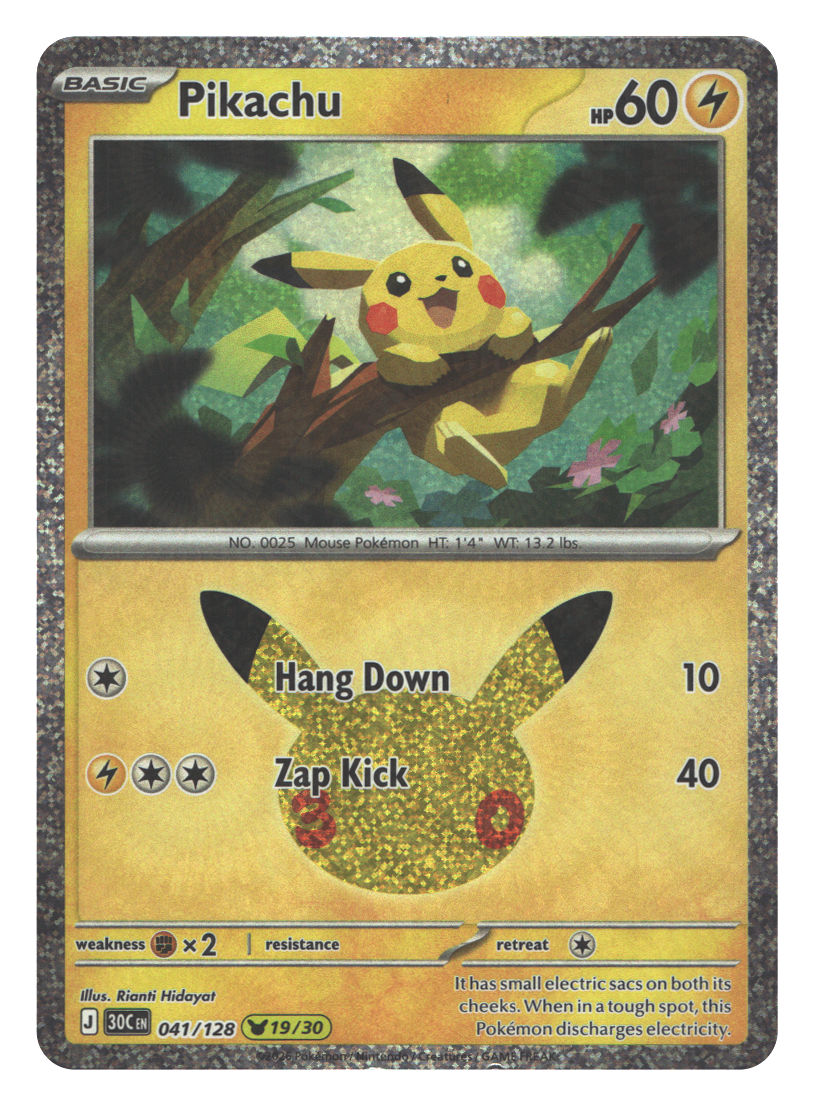Pikachu - 041/128