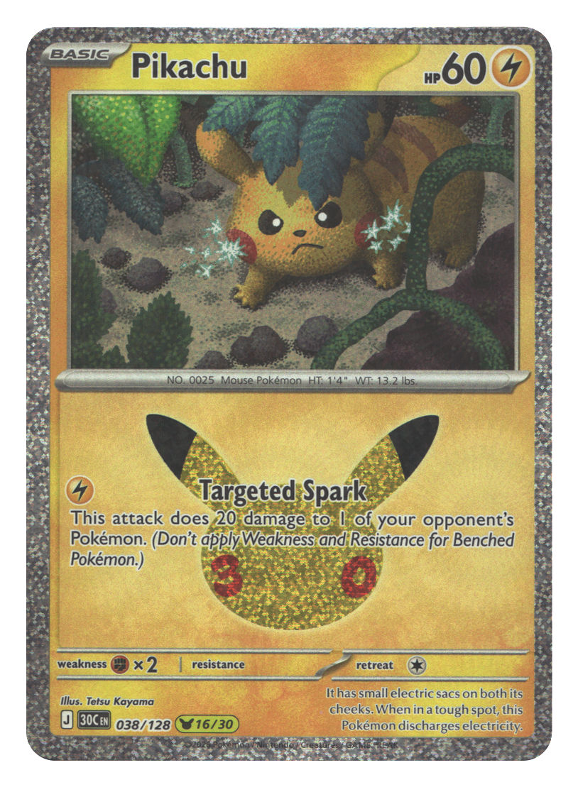 Pikachu - 038/128