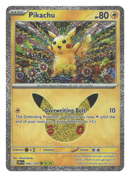 Pikachu - 040/128