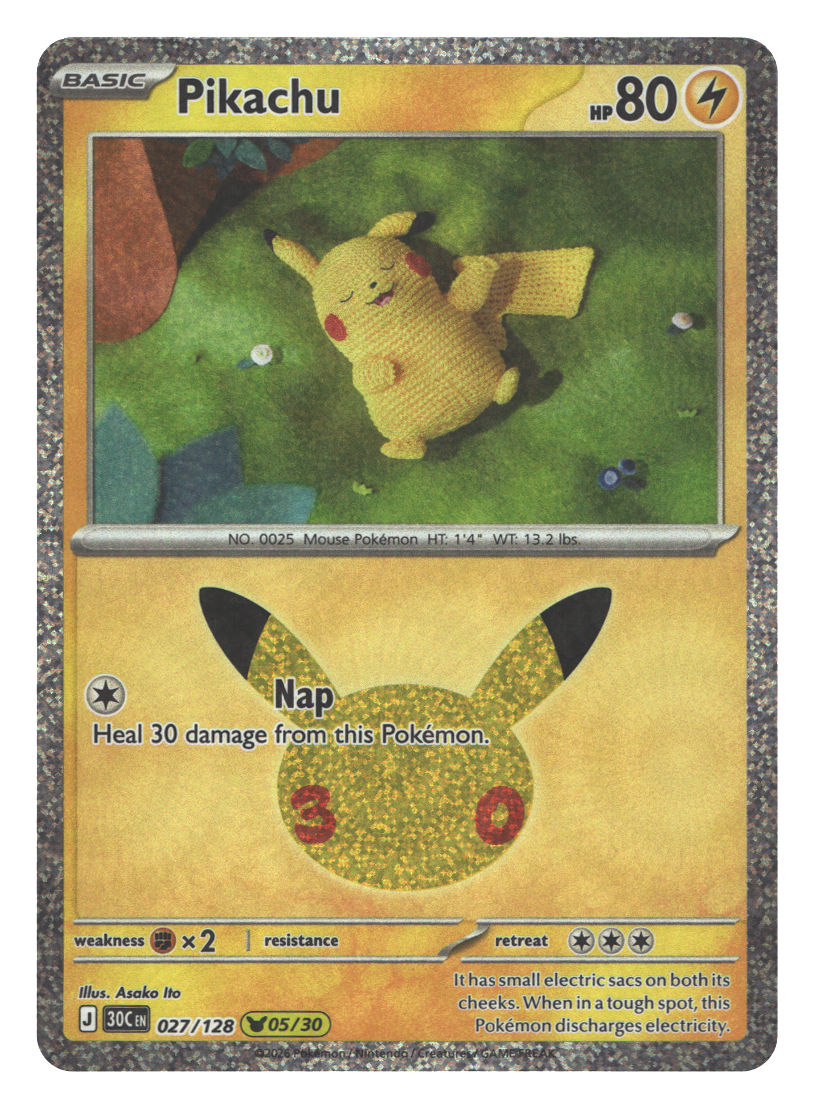 Pikachu - 027/128