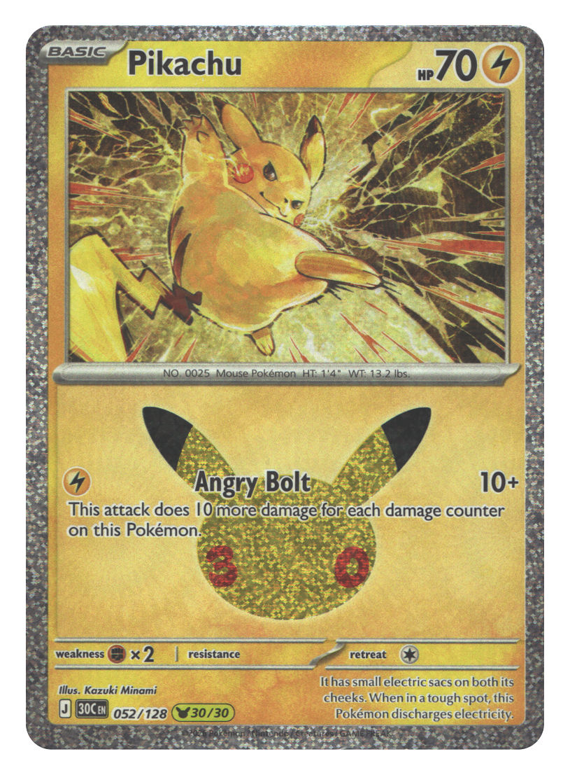 Pikachu - 052/128