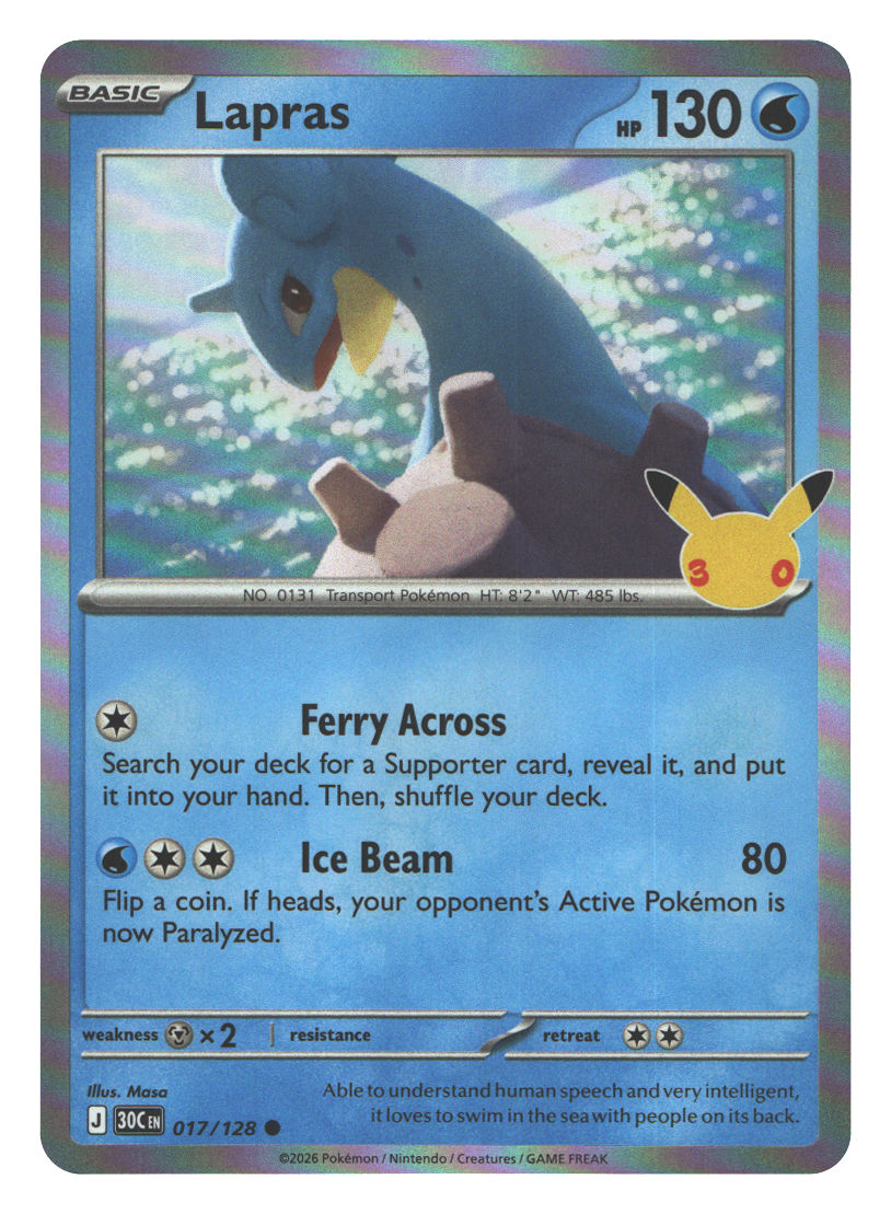 Lapras - 017/128