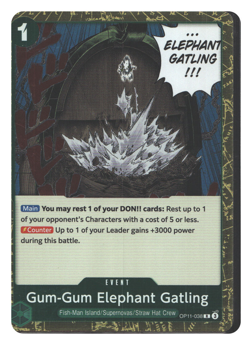 Gum-Gum Elephant Gatling