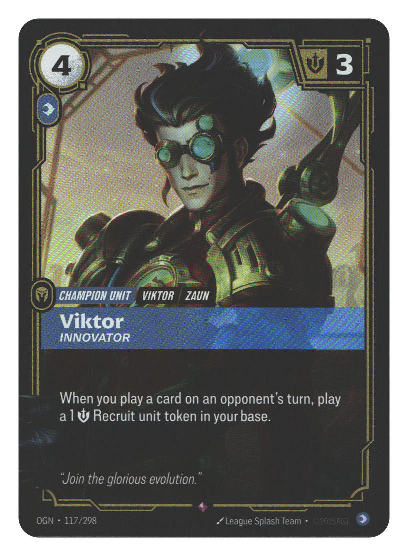 Viktor, Innovator | Moderately Played / English / Foil