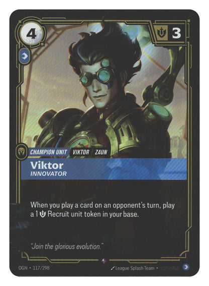 Viktor, Innovator | Moderately Played / English / Foil