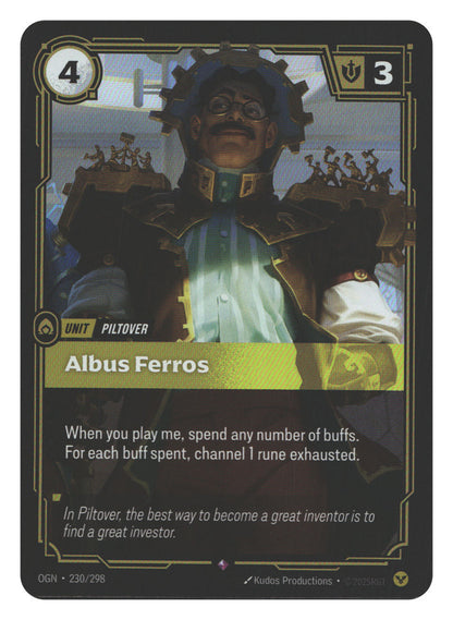 Albus Ferros | Moderately Played / English / Foil
