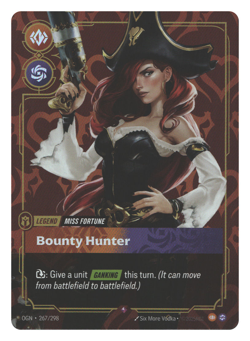 Miss Fortune, Bounty Hunter | Moderately Played / English / Foil
