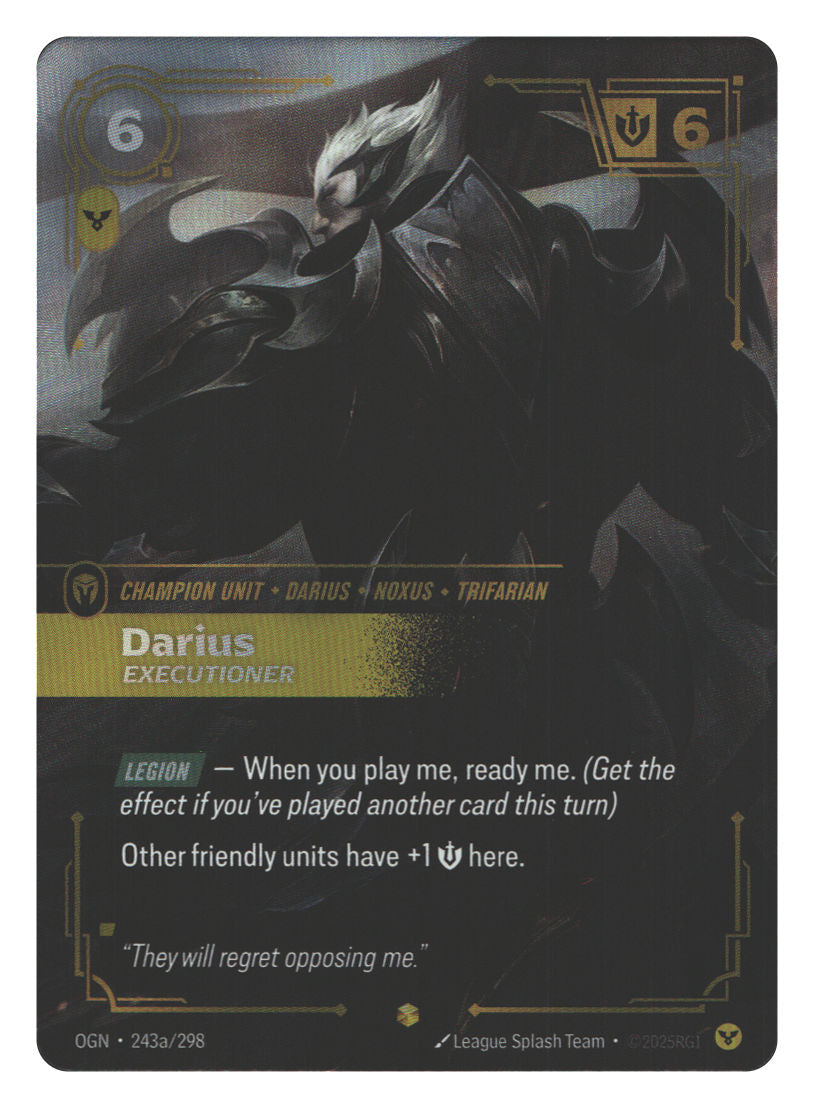 Darius, Executioner (Alternate Art)