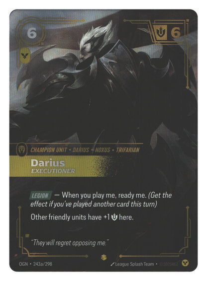 Darius, Executioner (Alternate Art)