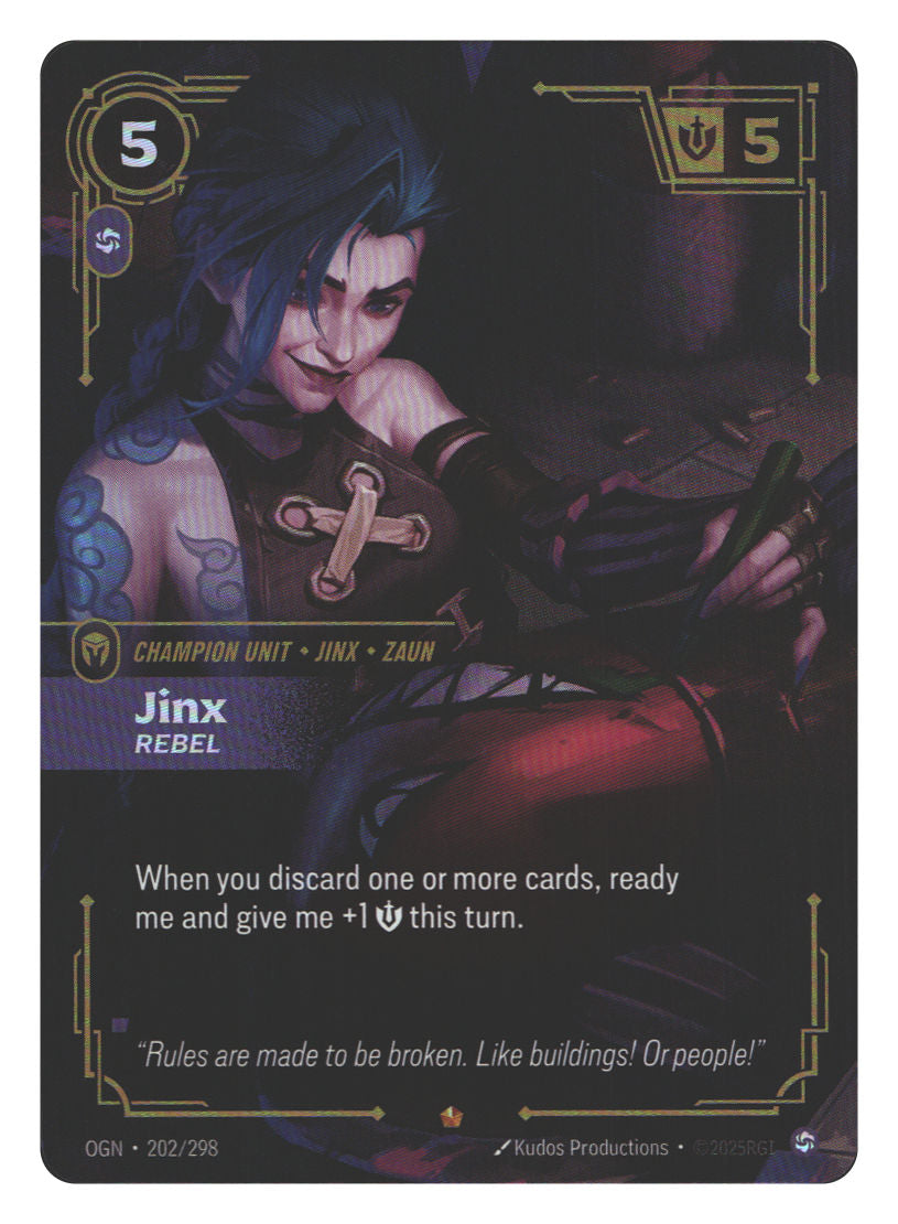 Jinx, Rebel