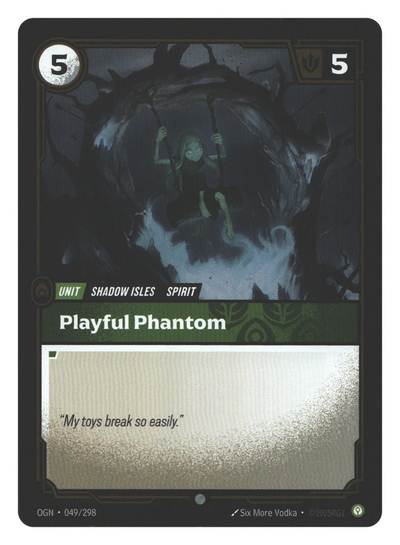 Playful Phantom | Moderately Played / English / Foil