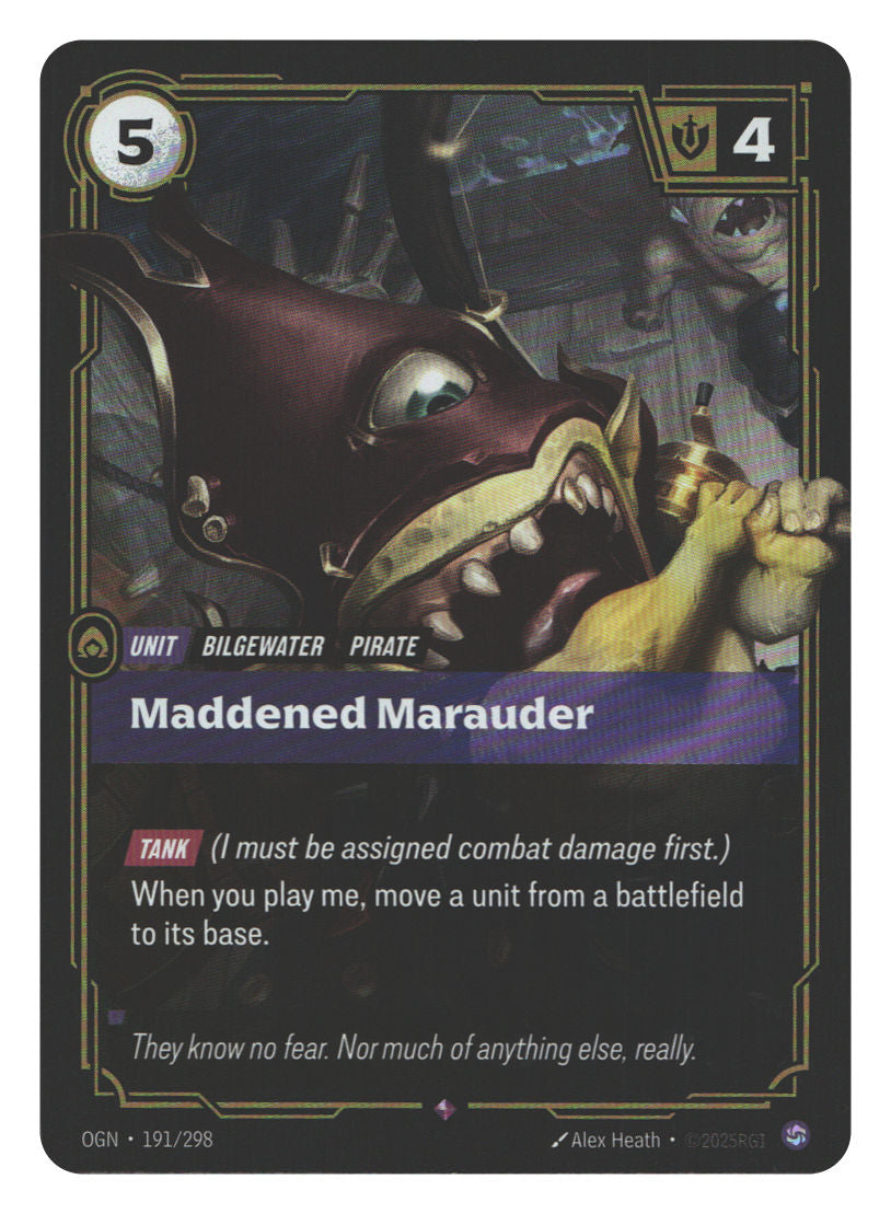 Maddened Marauder | Moderately Played / English / Foil