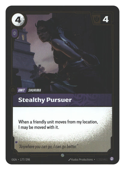 Stealthy Pursuer