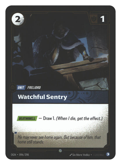 Watchful Sentry | Moderately Played / English / Foil