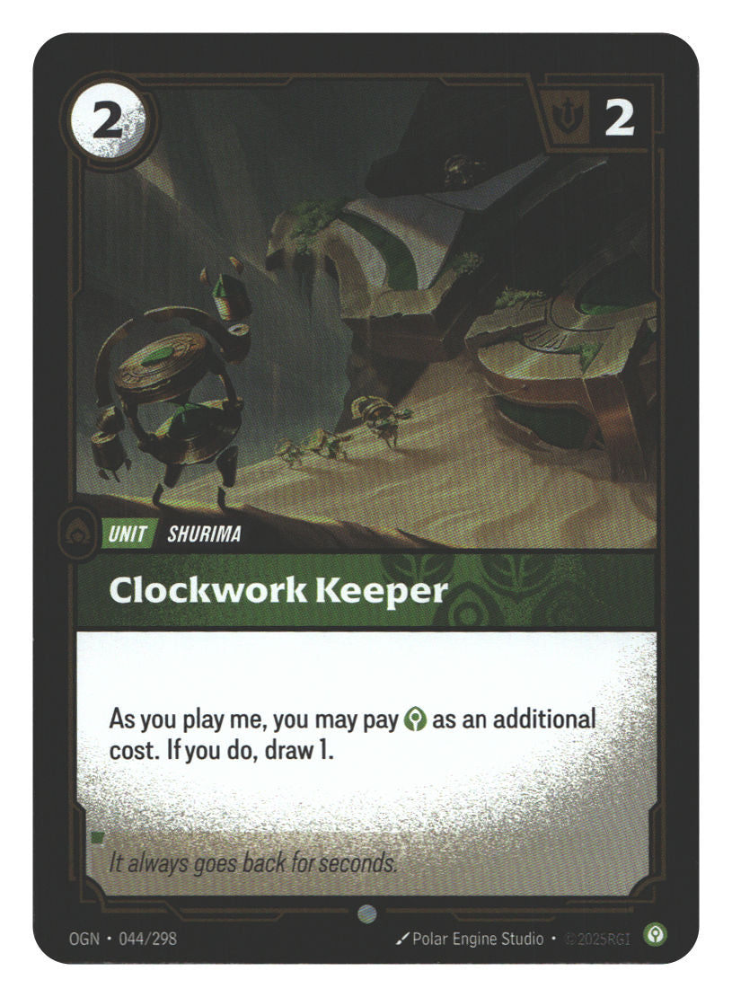 Clockwork Keeper | Moderately Played / English / Foil