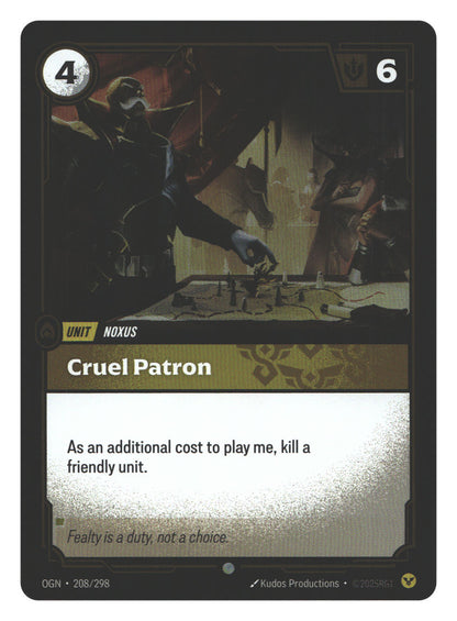 Cruel Patron