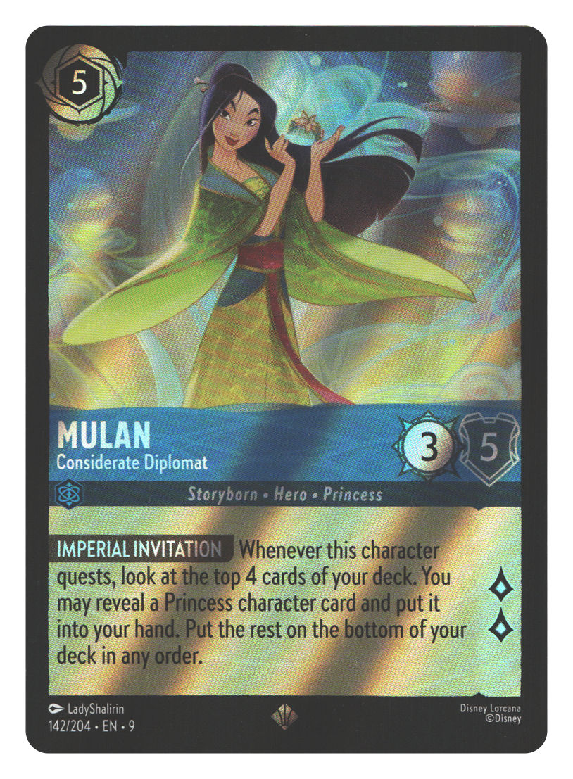 Mulan - Considerate Diplomat