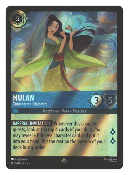 Mulan - Considerate Diplomat