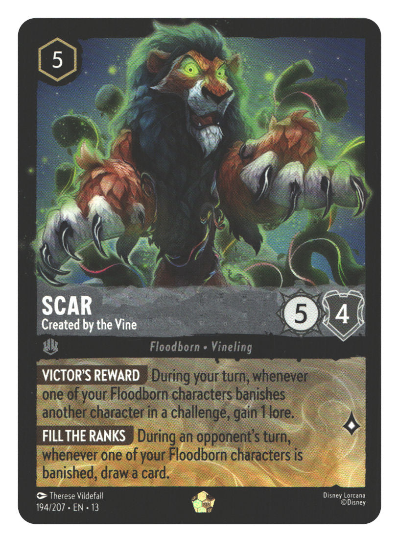 Scar - Created by the Vine