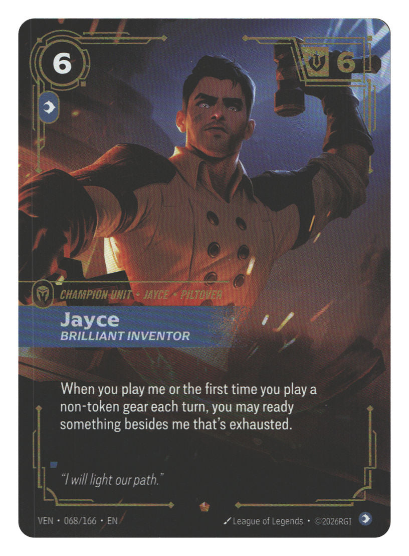 Jayce, Brilliant Inventor | Near Mint / English / Foil