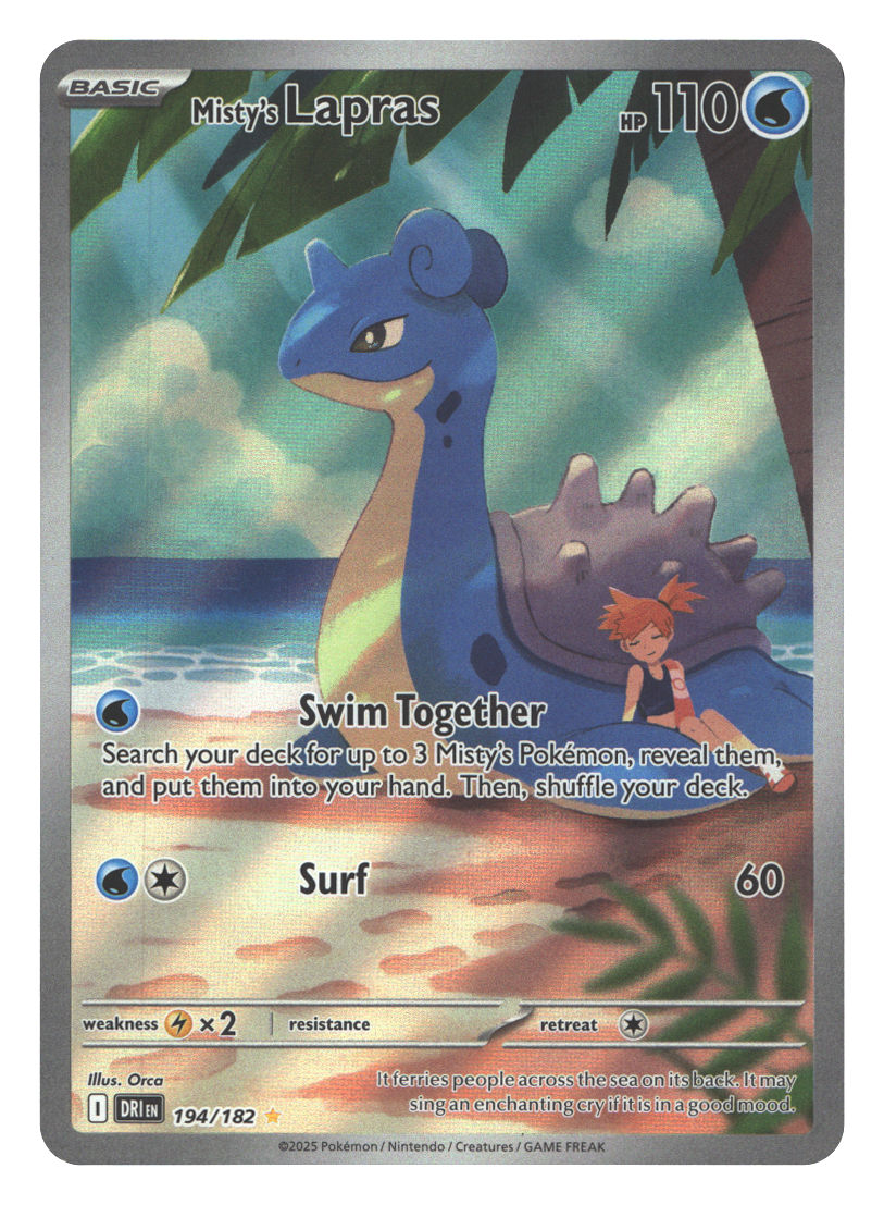 Misty's Lapras - 194/182