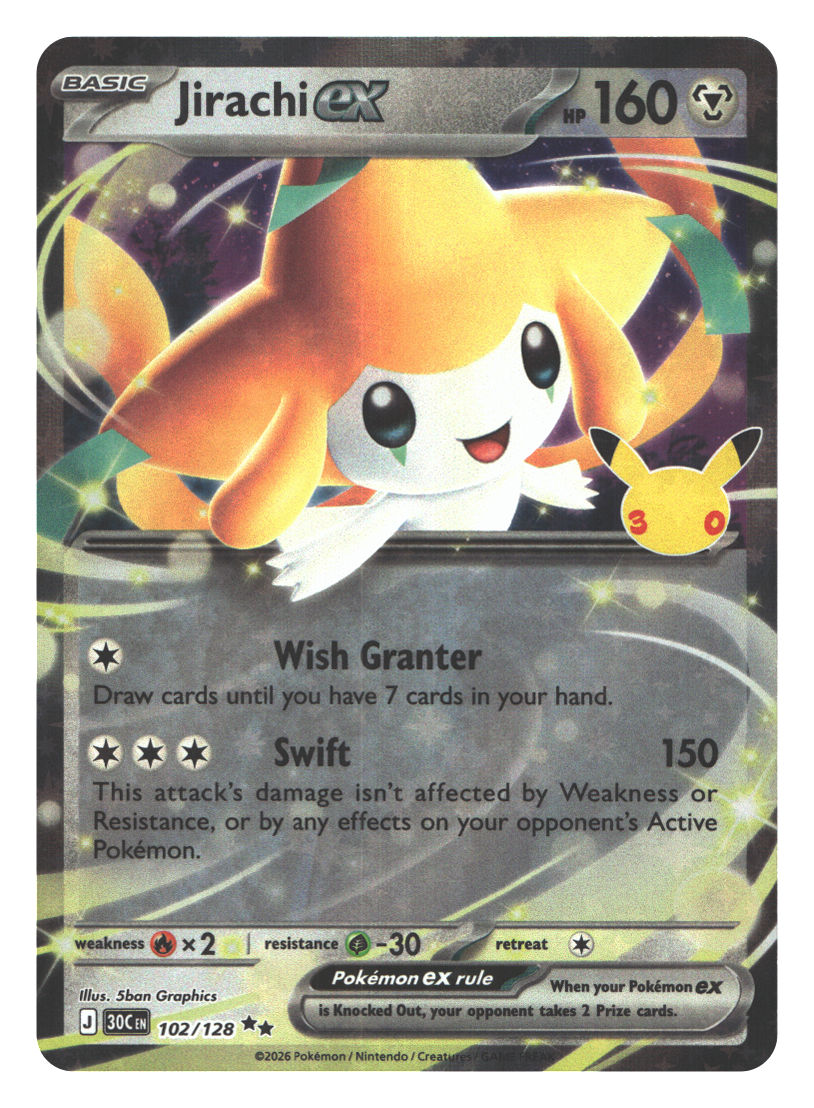 Jirachi ex - 102/128