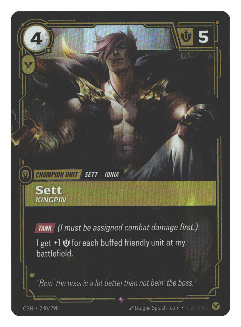 Sett, Kingpin | Near Mint / English / Foil