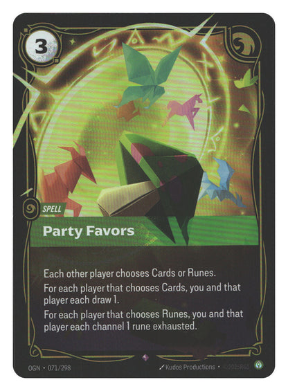 Party Favors | Near Mint / English / Foil
