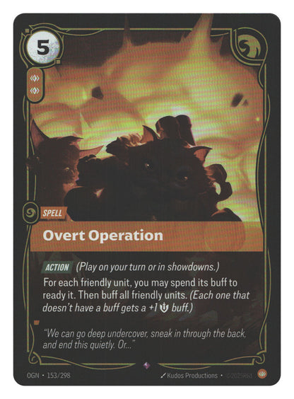 Overt Operation | Near Mint / English / Foil