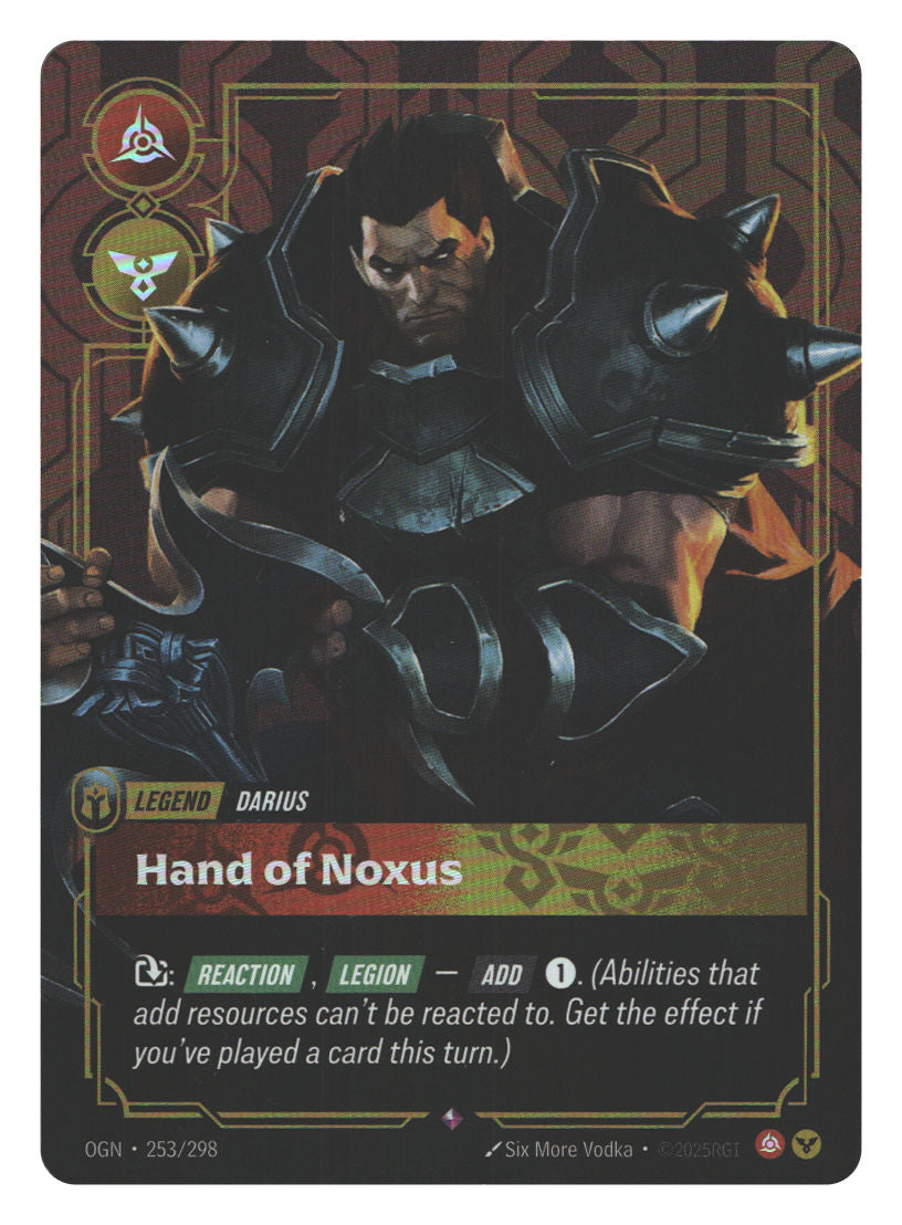 Darius, Hand of Noxus