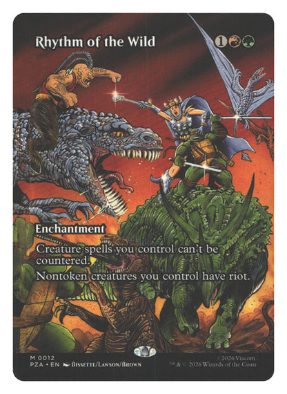 Rhythm of the Wild (Borderless)