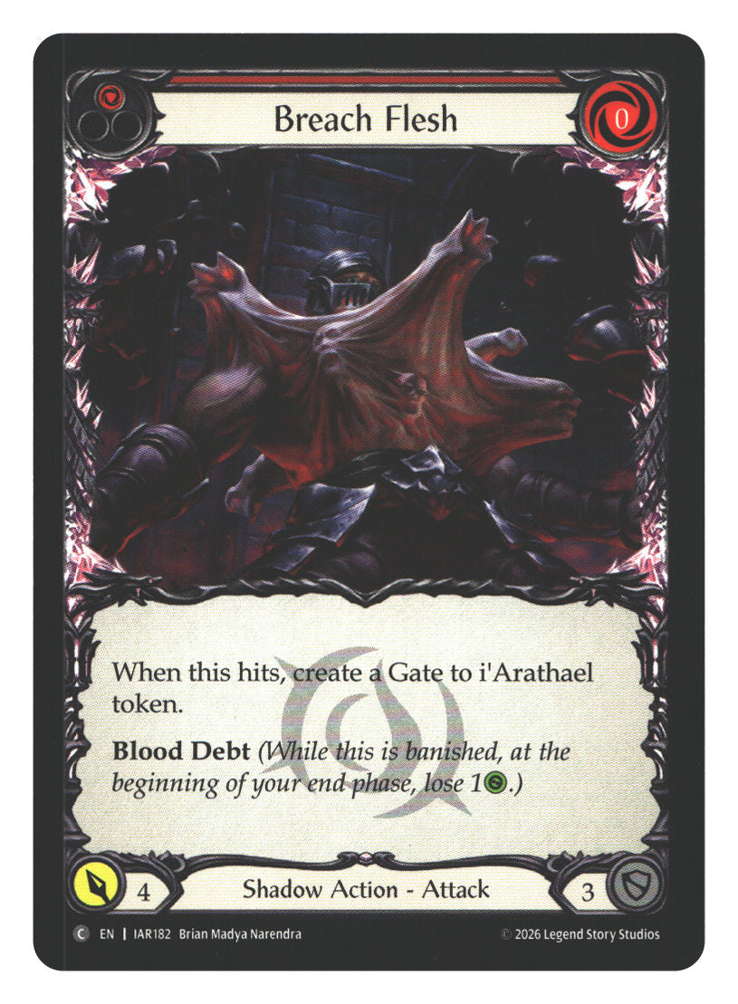 Breach Flesh (Red) | Near Mint / English / Normal