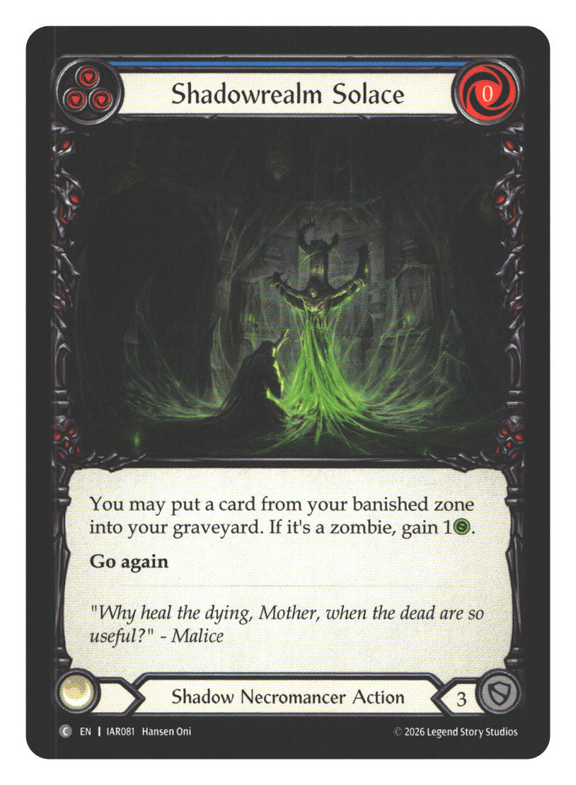 Shadowrealm Solace | Near Mint / English / Normal