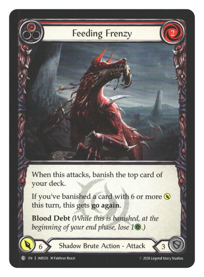 Feeding Frenzy (Red) | Near Mint / English / Normal