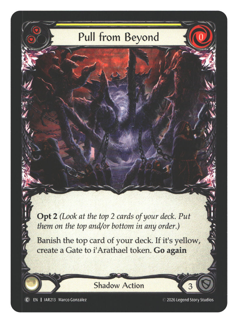Pull from Beyond (Yellow)