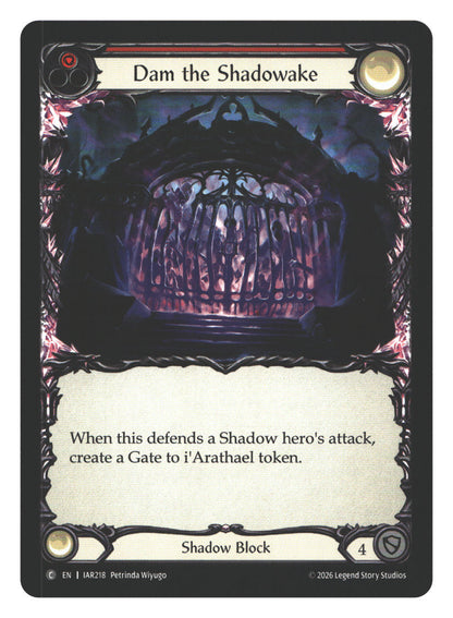 Dam the Shadowake (Red) | Near Mint / English / Normal