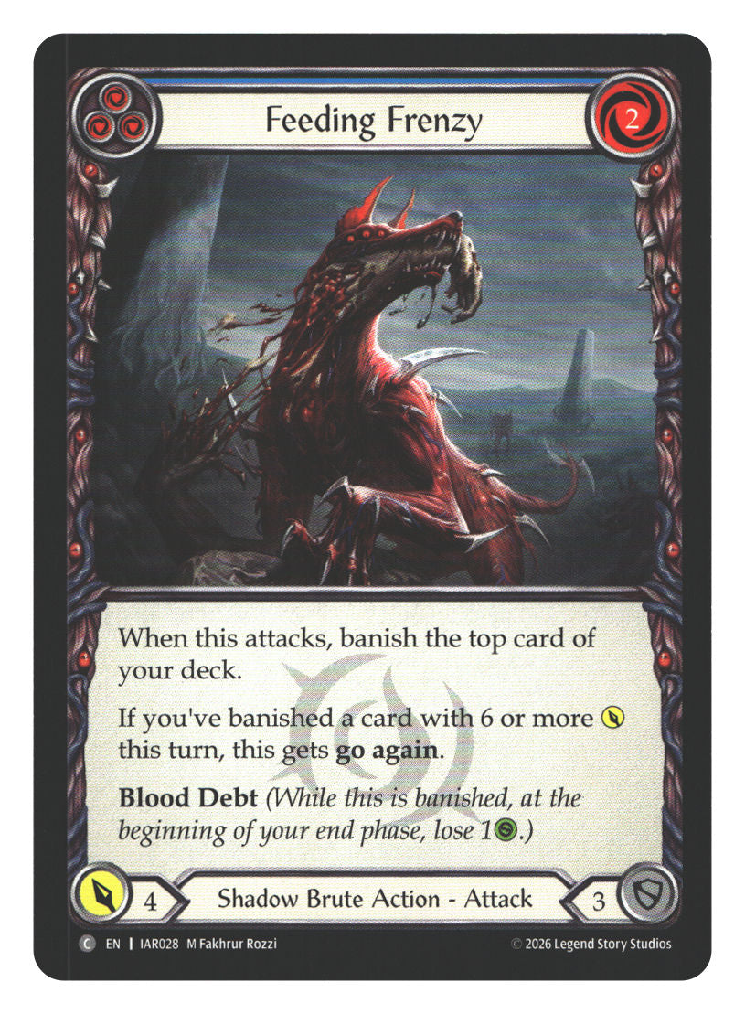 Feeding Frenzy (Blue) | Near Mint / English / Normal