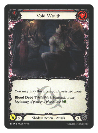 Void Wraith (Red) | Near Mint / English / Normal