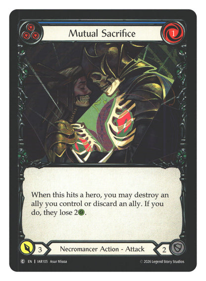 Mutual Sacrifice (Blue) | Near Mint / English / Normal