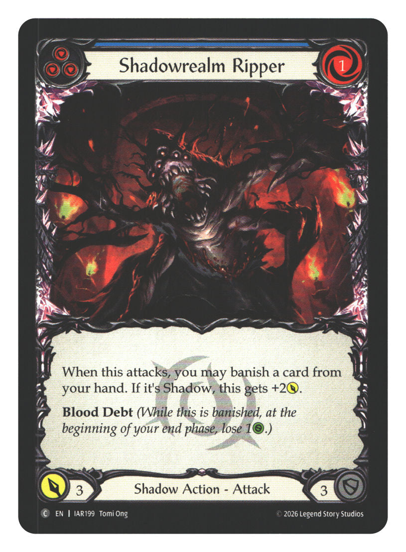Shadowrealm Ripper (Blue) | Near Mint / English / Normal