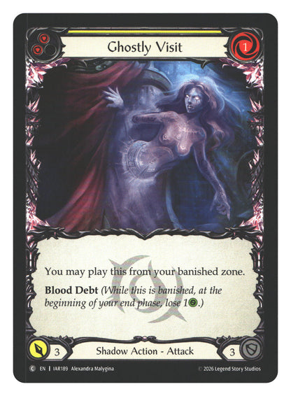 Ghostly Visit (Yellow) | Near Mint / English / Normal
