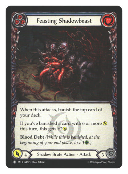 Feasting Shadowbeast (Blue)