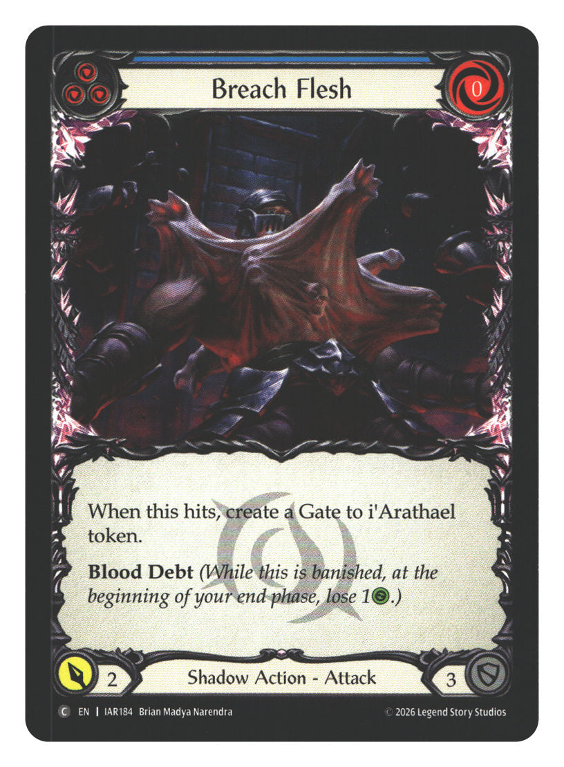 Breach Flesh (Blue) | Near Mint / English / Normal