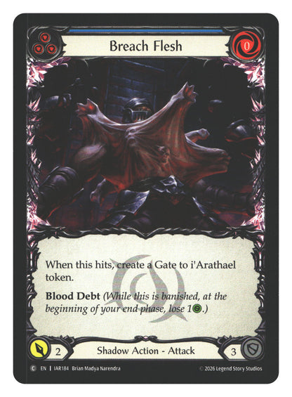 Breach Flesh (Blue) | Near Mint / English / Normal