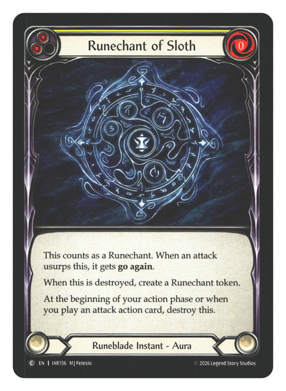 Runechant of Sloth | Near Mint / English / Normal