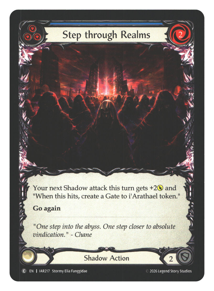 Step through Realms (Blue) | Near Mint / English / Normal