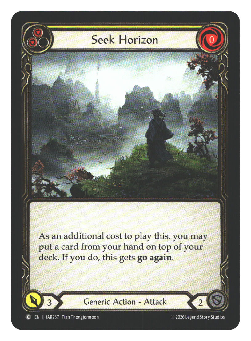 Seek Horizon (Yellow) | Near Mint / English / Normal